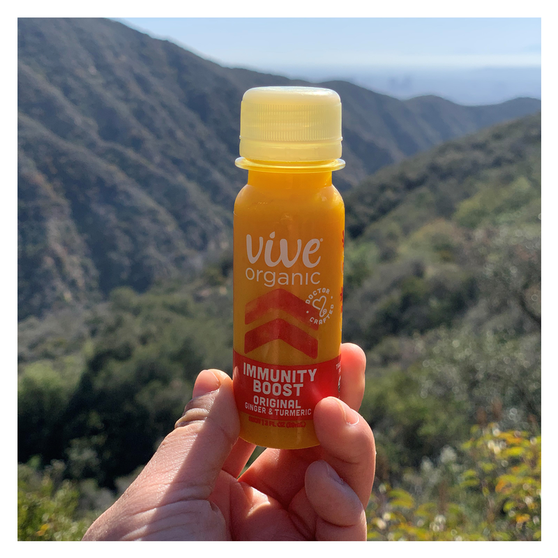 Vive Organic Immunity Boost Original Ginger & Turmeric Shot 2oz Btl