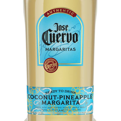 Jose Cuervo Authentic Margarita Coconut Pineapple Ready to Drink Cocktail 1.75L 9.95% ABV
