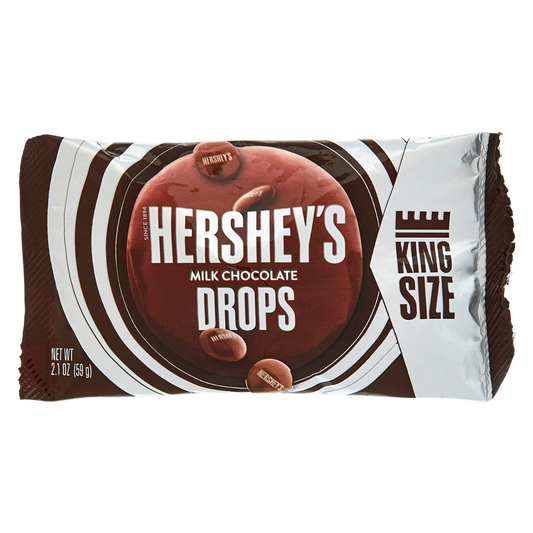 Hershey's Drops Milk Chocolate King Size 2.1oz