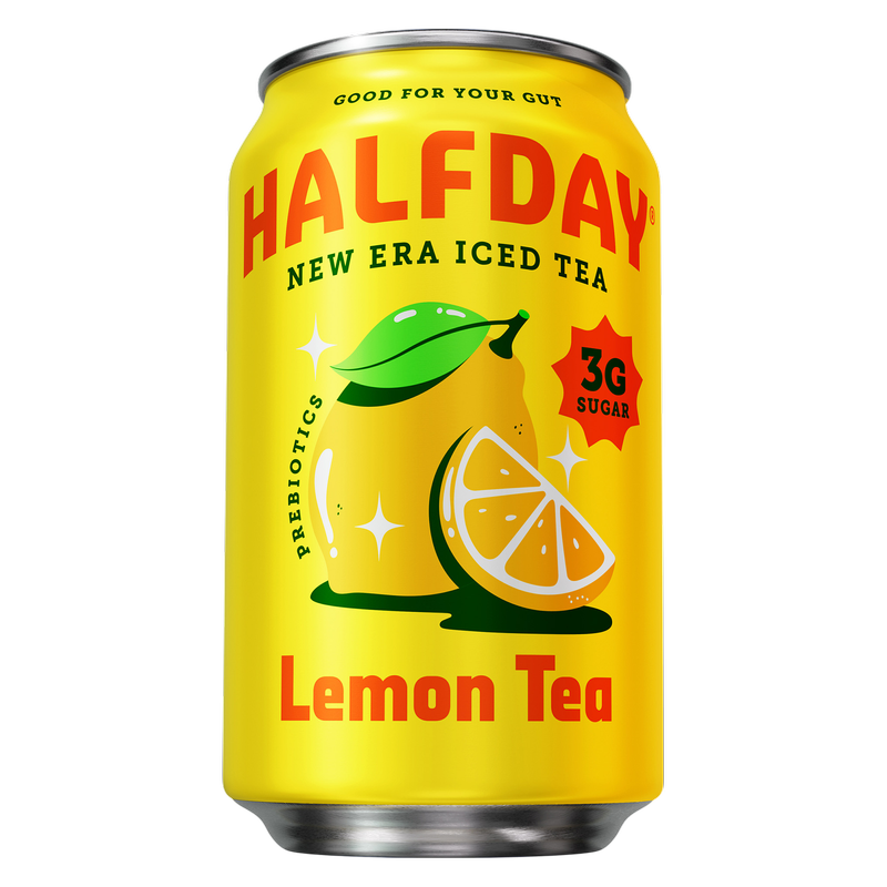 Halfday Prebiotic Iced Tea Variety Bundle 3pk 12oz Can