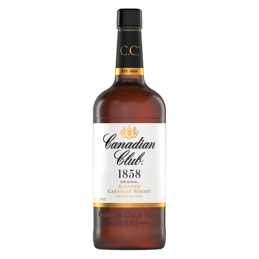 Canadian Club 1858 Canadian Whiskey 1L (80 proof)