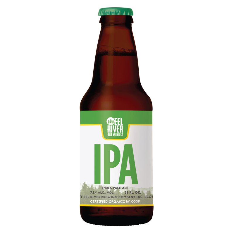 Eel River Certified Organic I.P.A. 6pk 12oz Btl