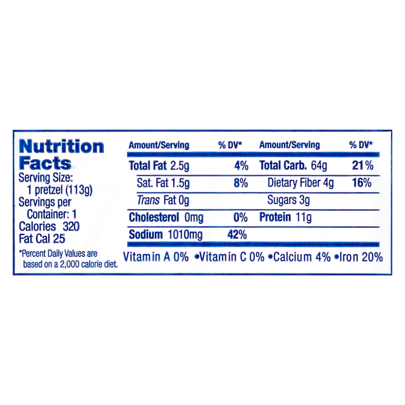 Federal Soft Pretzel 1ct