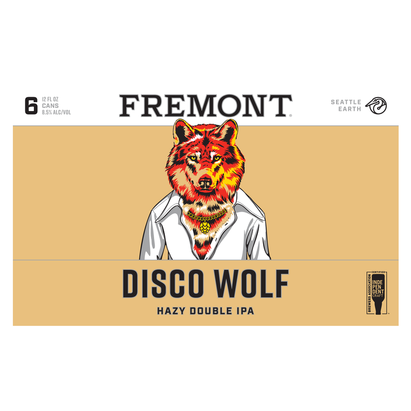 Fremont Disco Wolf Double IPA 6pk 12oz Can