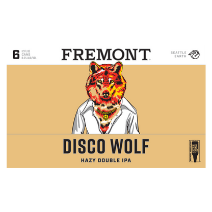 Fremont Disco Wolf Double IPA 6pk 12oz Can
