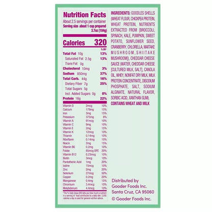 Goodles Deluxe Mac & Cheese Shell We Dance, 9oz.