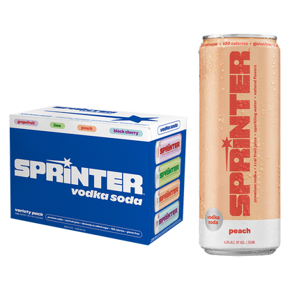 Sprinter Vodka Soda Variety 8pk 12oz Cans 4.5% ABV
