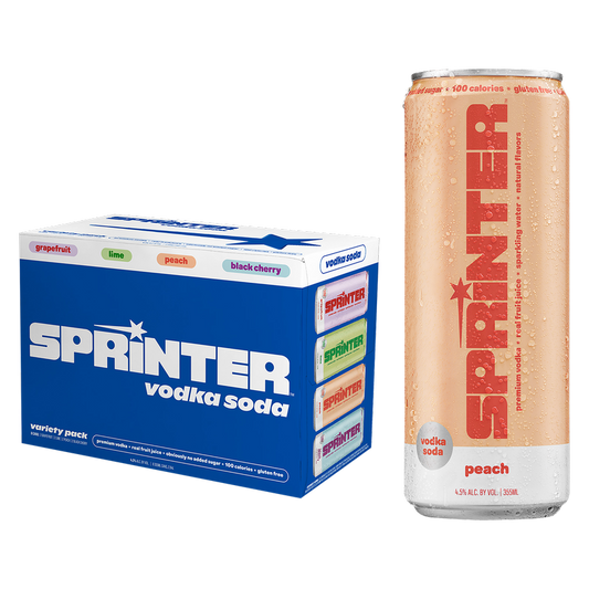 Sprinter Vodka Soda Variety 8pk 12oz Cans 4.5% ABV
