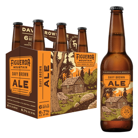 Figueroa Mountain Davy Brown Ale 6pk 12oz Btl