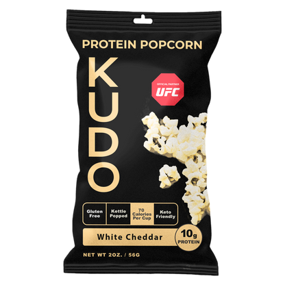 Kudo White Cheddar Protein Popcorn, 2oz