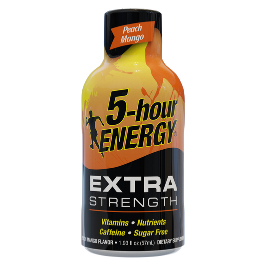 5-hour ENERGY Shot Extra Strength Peach Mango 1.93oz Btl