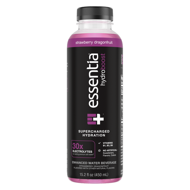 Essentia Hydroboost Strawberry Dragonfruit 15.2oz Btl