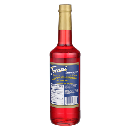 Torani Strawberry Syrup 750mL Btl