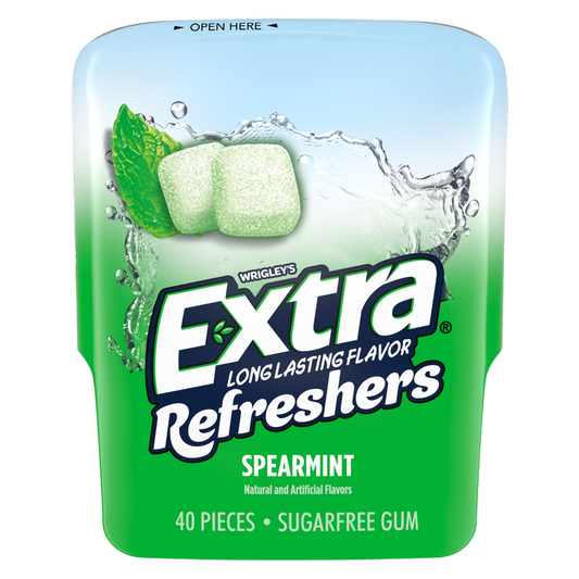 Extra Refreshers Spearmint, 40ct