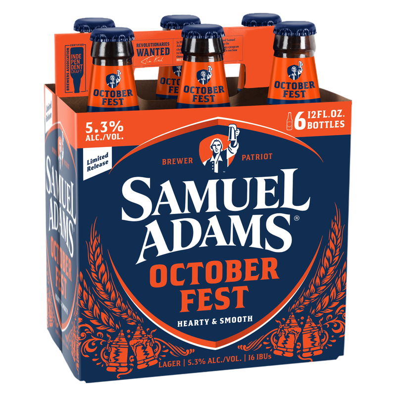Sam Adams Oktoberfest 6pk 12oz Bottle 5.3% ABV