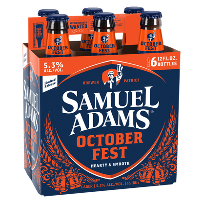 Sam Adams Oktoberfest 6pk 12oz Bottle 5.3% ABV