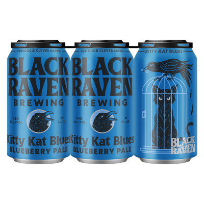 Black Raven Kitty Kat Blue Pale Ale 6pk 12oz Can
