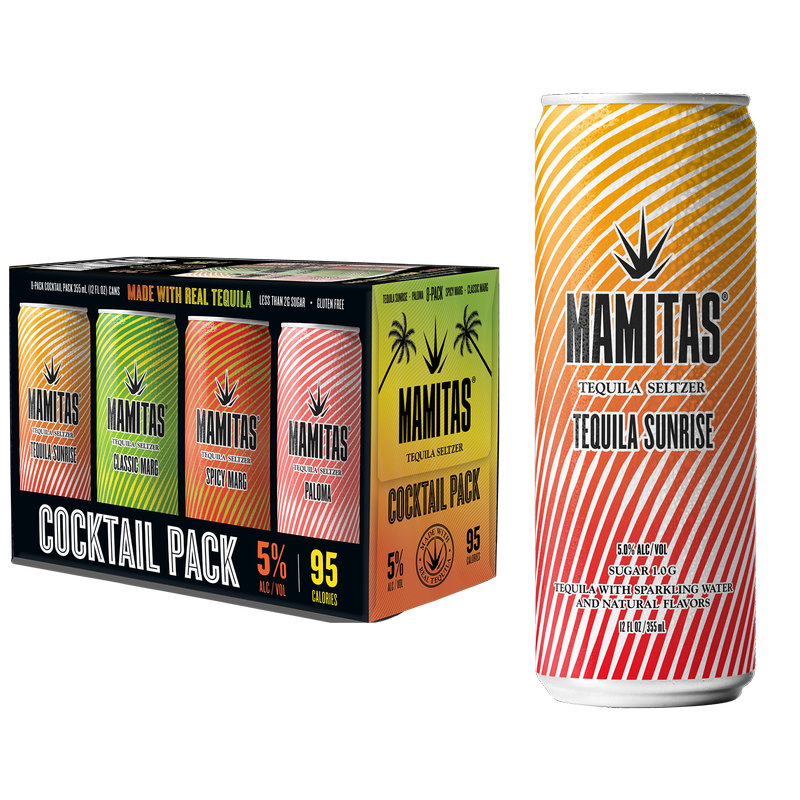 Mamitas Cocktail Variety Pack 8pk 12oz Can 5% ABV