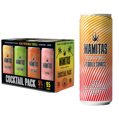 Mamitas Cocktail Variety Pack 8pk 12oz Can 5% ABV