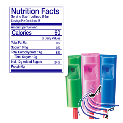 Chupa Chups Melody Pops, 1 ct