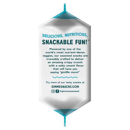 Gimme Organic Sea Salt Premium Roasted Seaweed .35oz