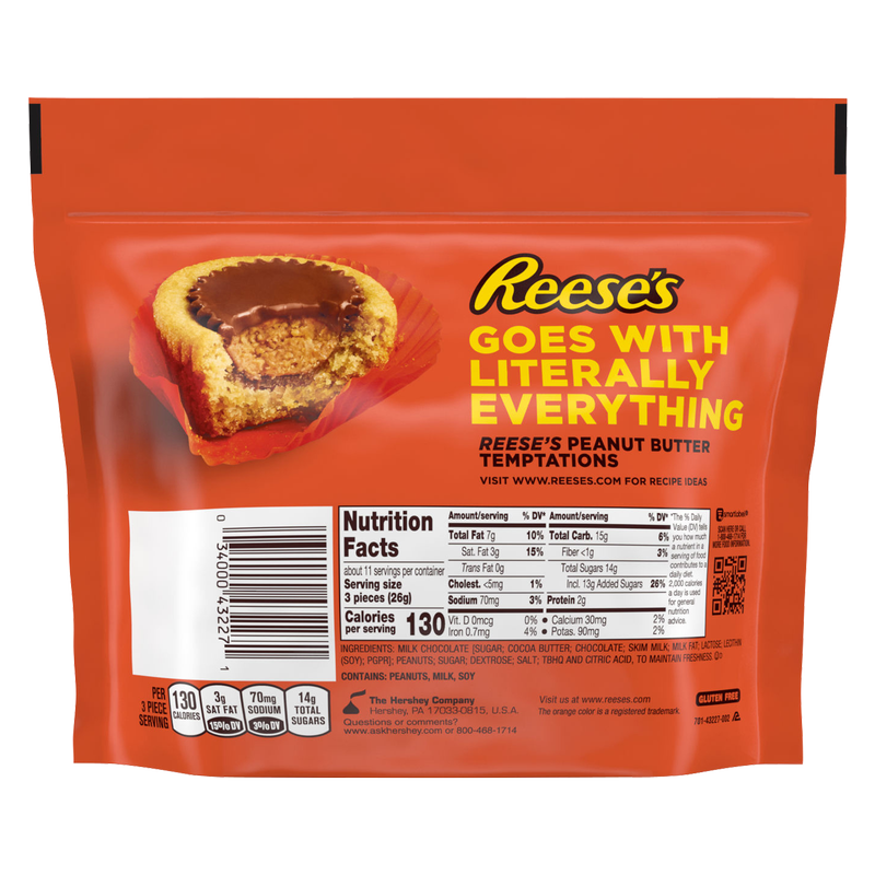 Reese's Miniatures Milk Chocolate Peanut Butter Cups, Share Pack, 10.5oz