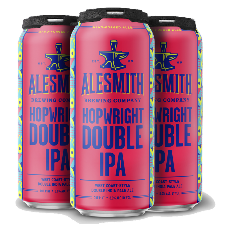 ALESMITH HOPWRIGHT DIPA 4PKC (4PKC 16 OZ)