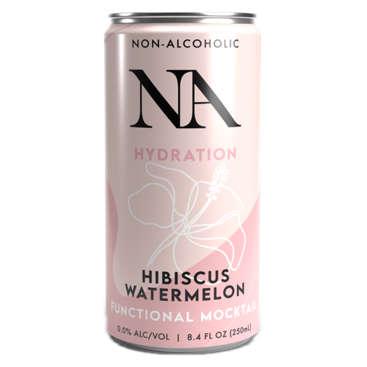 NA Hydration Hibiscus Watermelon 8.4oz Can