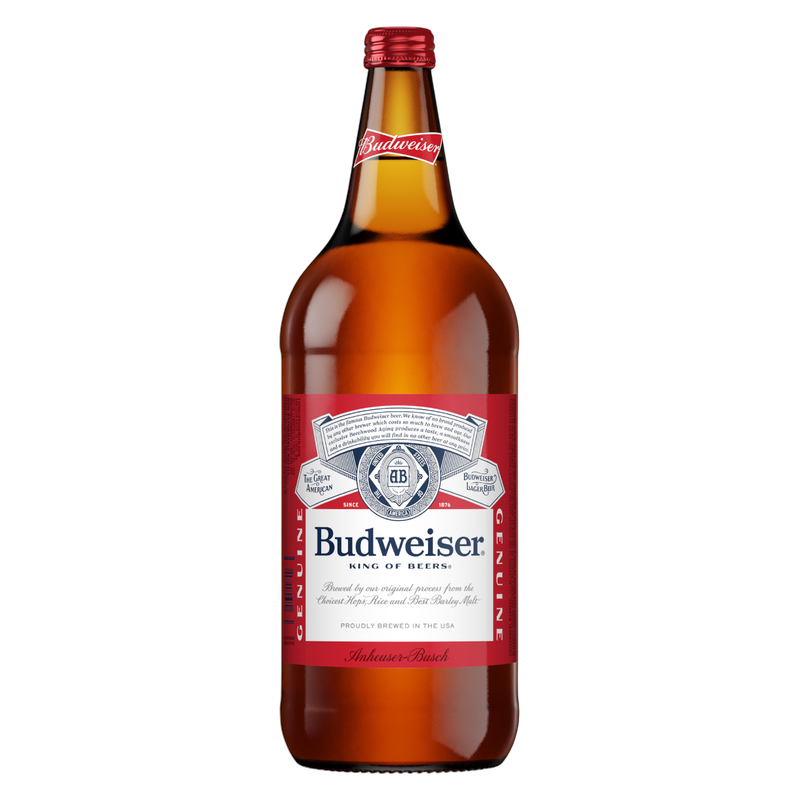 Budweiser Single 40oz Btl 5.0% ABV