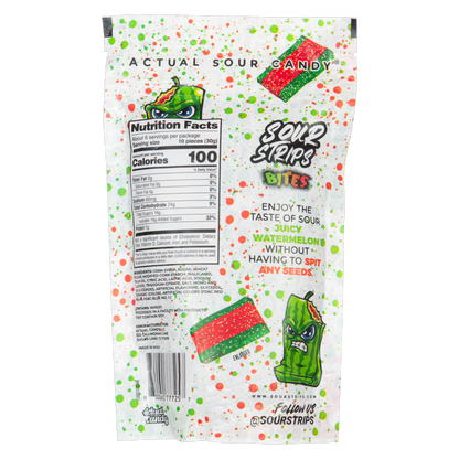Sour Strips Watermelon Bites, 6.35 oz
