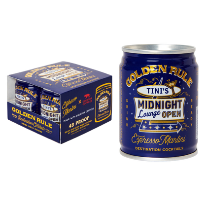 Golden Rule Espresso Martini 4pk 100ml Can 24% ABV