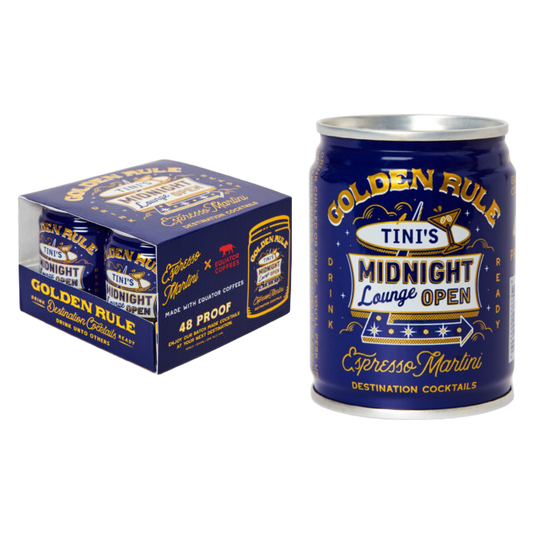 Golden Rule Espresso Martini 4pk 100ml Can 24% ABV
