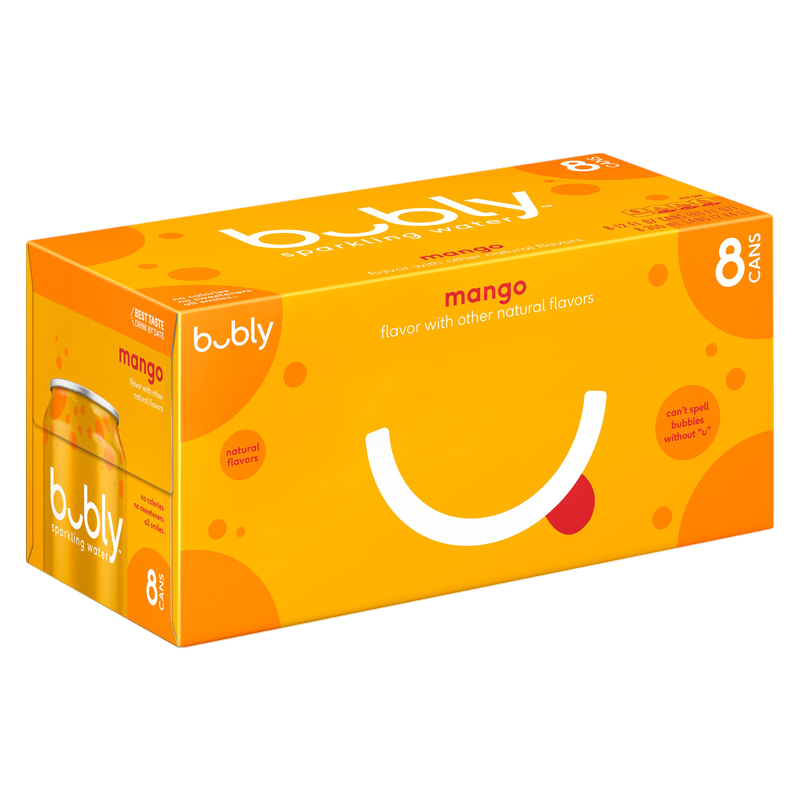 Bubly Mango 8pk 12oz Can