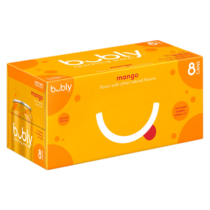 Bubly Mango 8pk 12oz Can