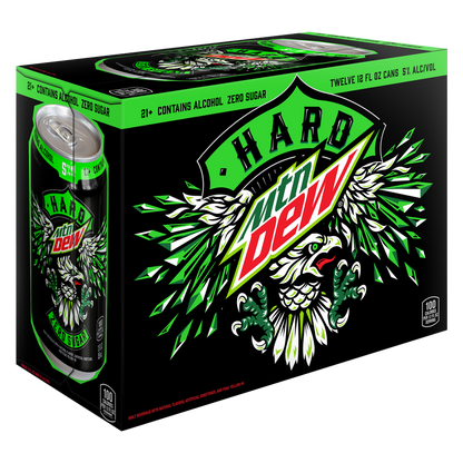 MTN DEW® Hard Zero Sugar Original 12pk 12oz Can 5% ABV
