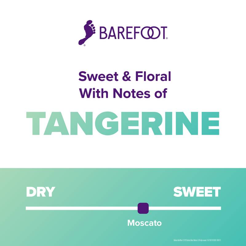 Barefoot Moscato 750ml