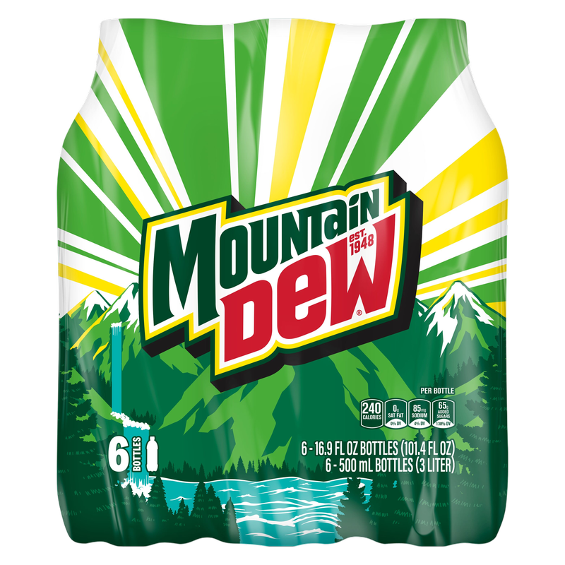 Mountain Dew Original 6ct 16.9oz