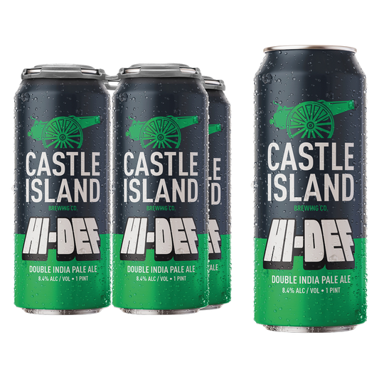 Castle Island Hi-Def 4pk 16oz Can 8.4% ABV