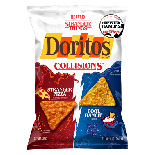 Doritos Collisions Tortilla Chips Stranger Pizza & Cool Ranch 9oz