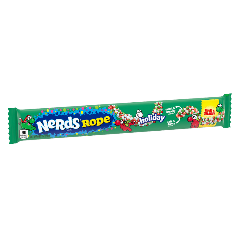 Wonka Nerds Rope Holiday .92oz