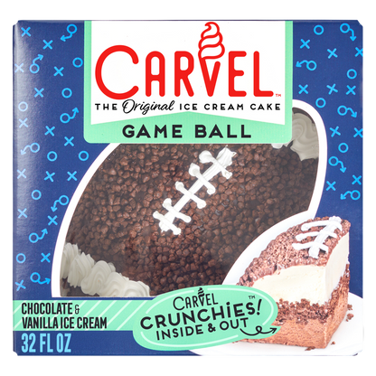 Carvel Game Ball Ice Cream Cake
