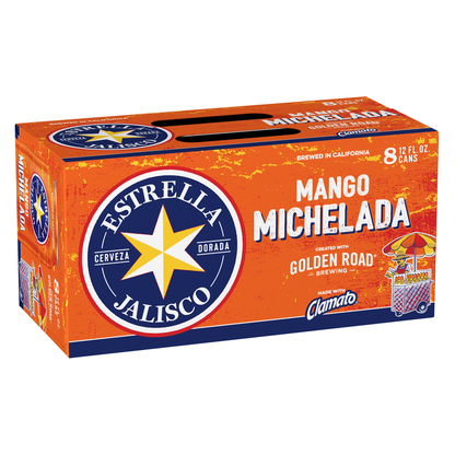 Estrella Jalisco Mango Michelada 8pk 12oz Can 3.5% ABV