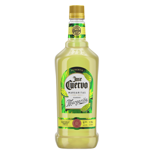Jose Cuervo Authentic Margarita Classic Lime Ready to Drink Cocktail 1.75L 9.95% ABV