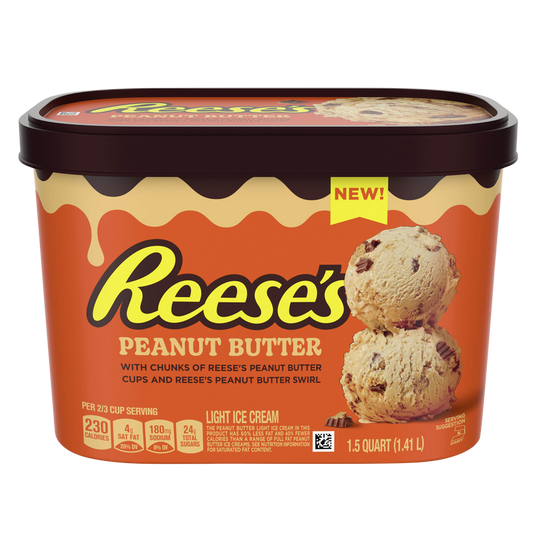 Reese's Peanut Butter Light Ice Cream 48oz