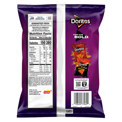 Doritos Tortilla Chips Spicy Sweet Chili Flavored 2.625oz