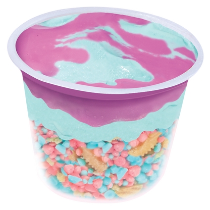 Dippin' Dots Cotton Candy Ice Cream Sundae Cups 4ct