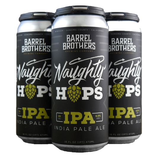 Barrel Brothers Naughty Hops IPA 4pk 16oz
