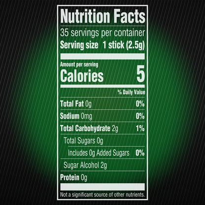 5 GUM Spearmint Rain Sugar Free Chewing Gum, Five Gum, 35 Stick Pack