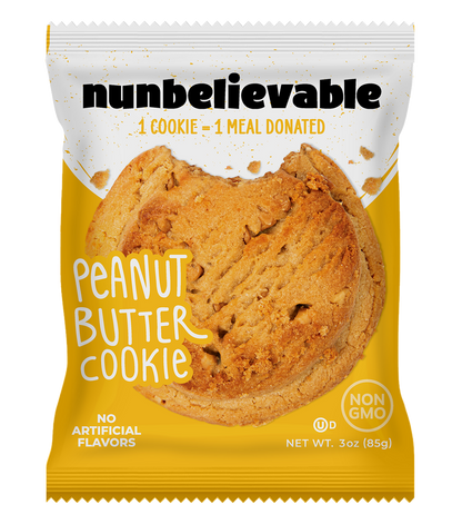 Nunbelievable Peanut Butter Artisanal Cookie 3oz