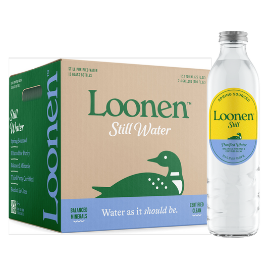 Loonen Still Water 750ml Glass Bottle, 12 pack